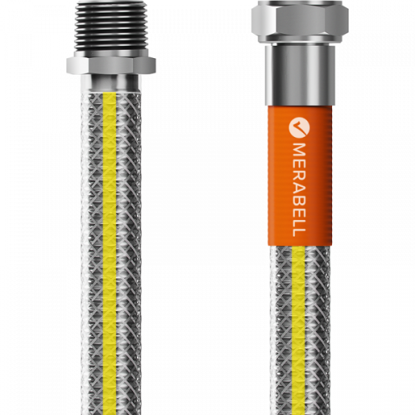 Nerezová hadice pro připojení plynu Gas Profi R1/2"-G1/2" 50 - 200 cm - Image 2