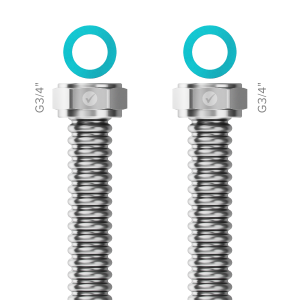 Nerezová trubka Merabell Ready! G3/4"-G3/4" 30-100cm